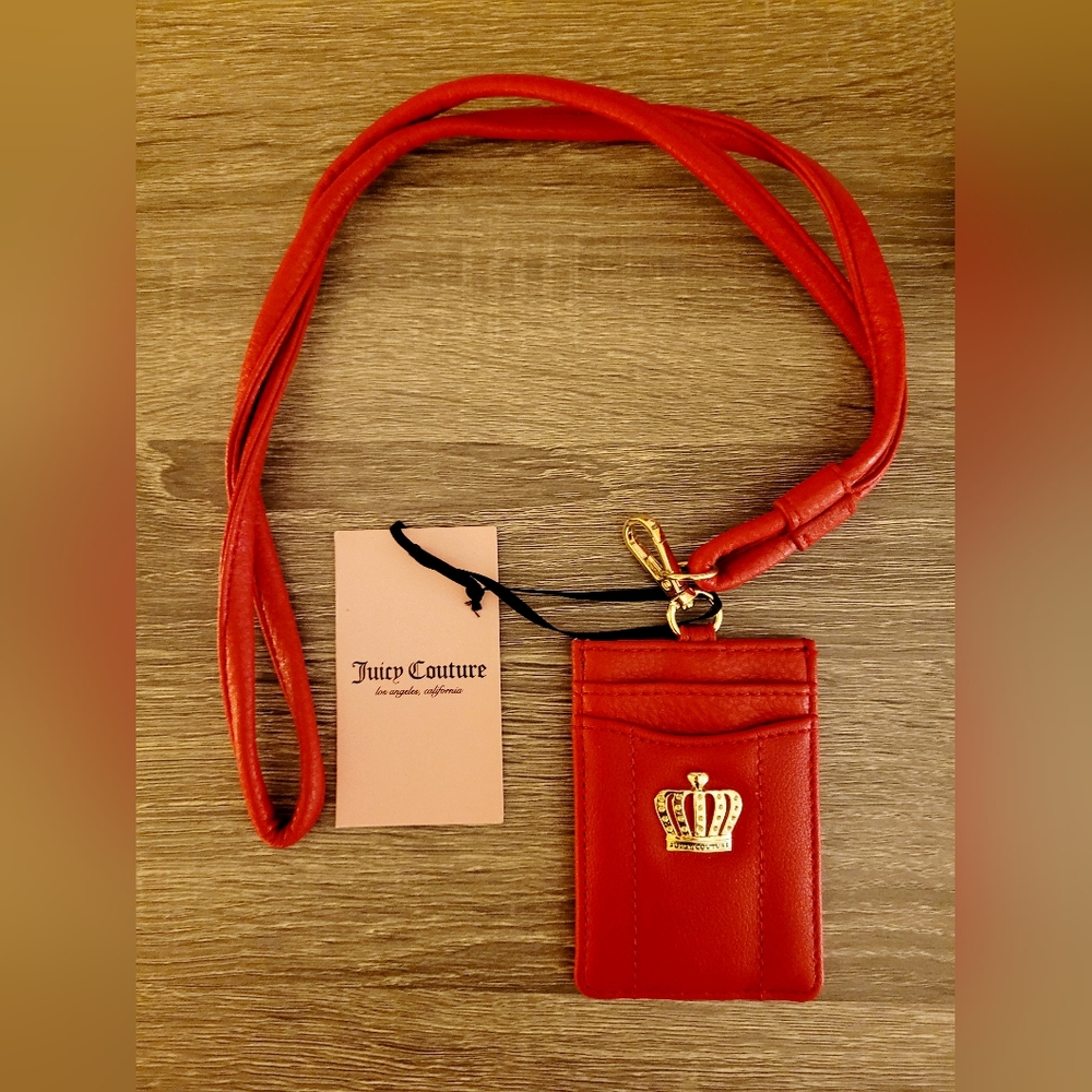 Juicy Couture Lanyard ID holder